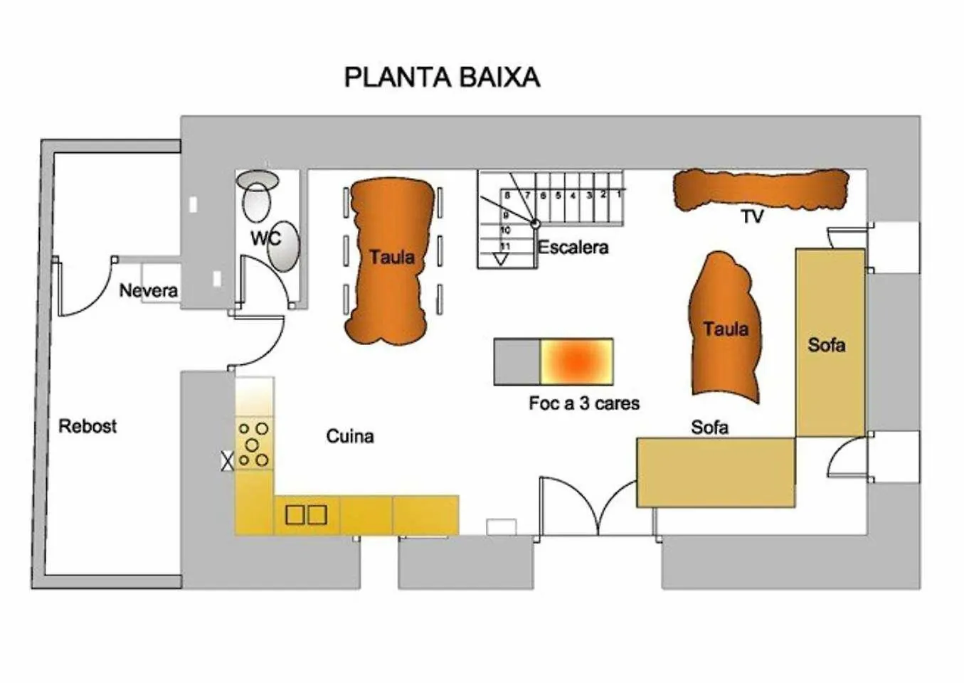 Vila Casa Rural Alquiler Integro Borda De Calvera Para Vilaller